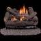 Duluth Forge Ventless Dual Fuel Gas Log Set - 18 In. Stacked Red Oak, 30,000 DLS-18R-2 - alternate 7